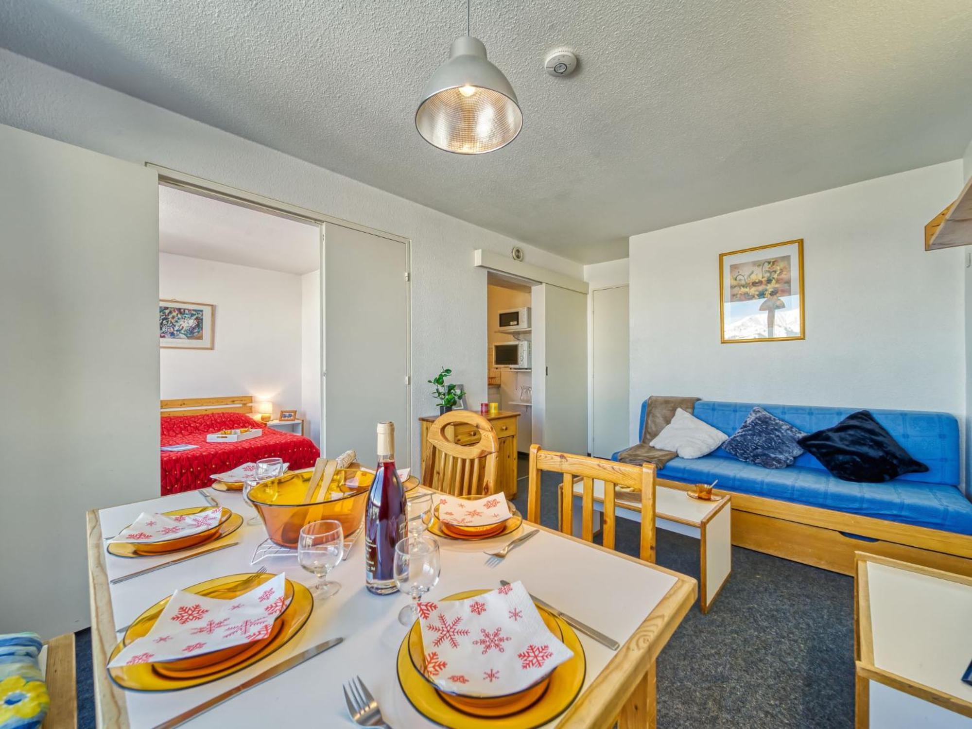 Apartment Lunik Orion-17 Le Corbier Bagian luar foto